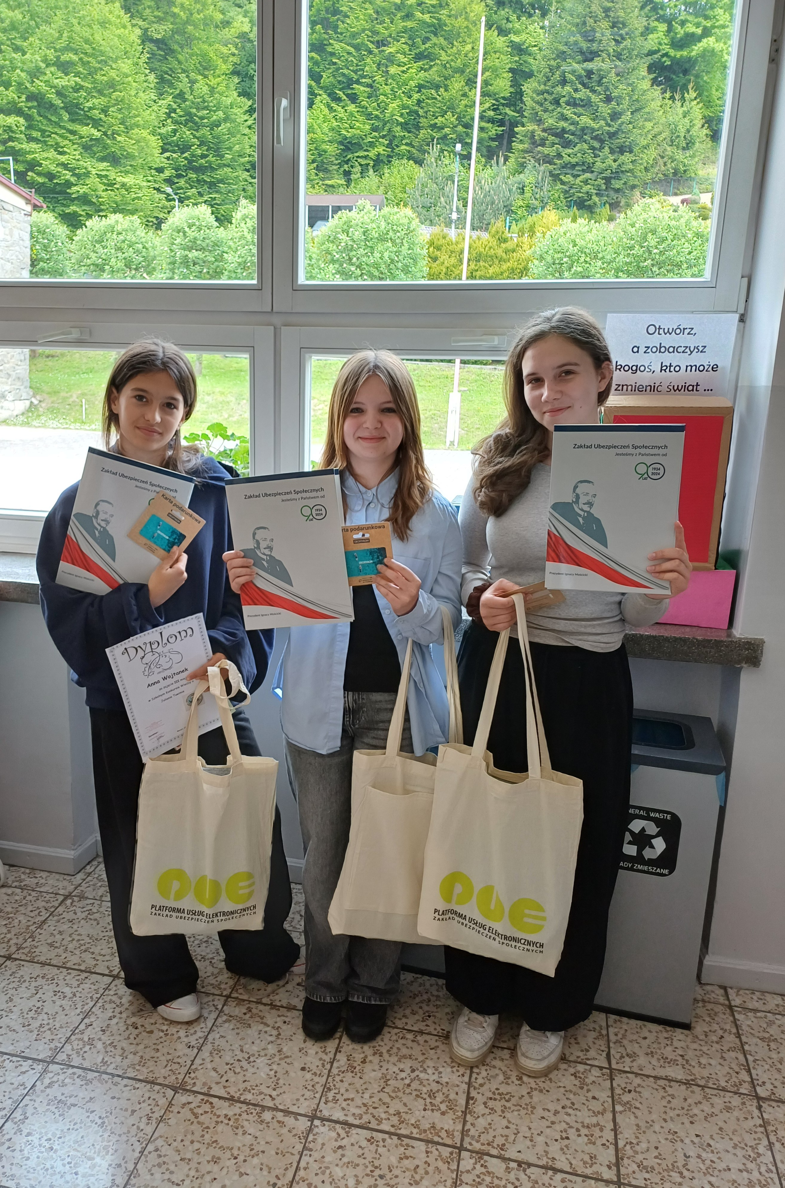 Wyniki konkursu w ramach projektu edukacyjnego