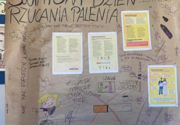 Sprawozdanie z działań profilaktycznych – 19.11 i 20.11  Światowy Dzień Rzucania Palenia