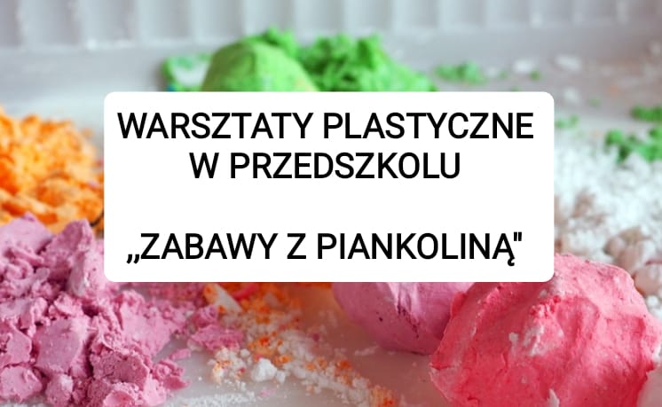 Warsztaty plastyczne w przedszkolu 