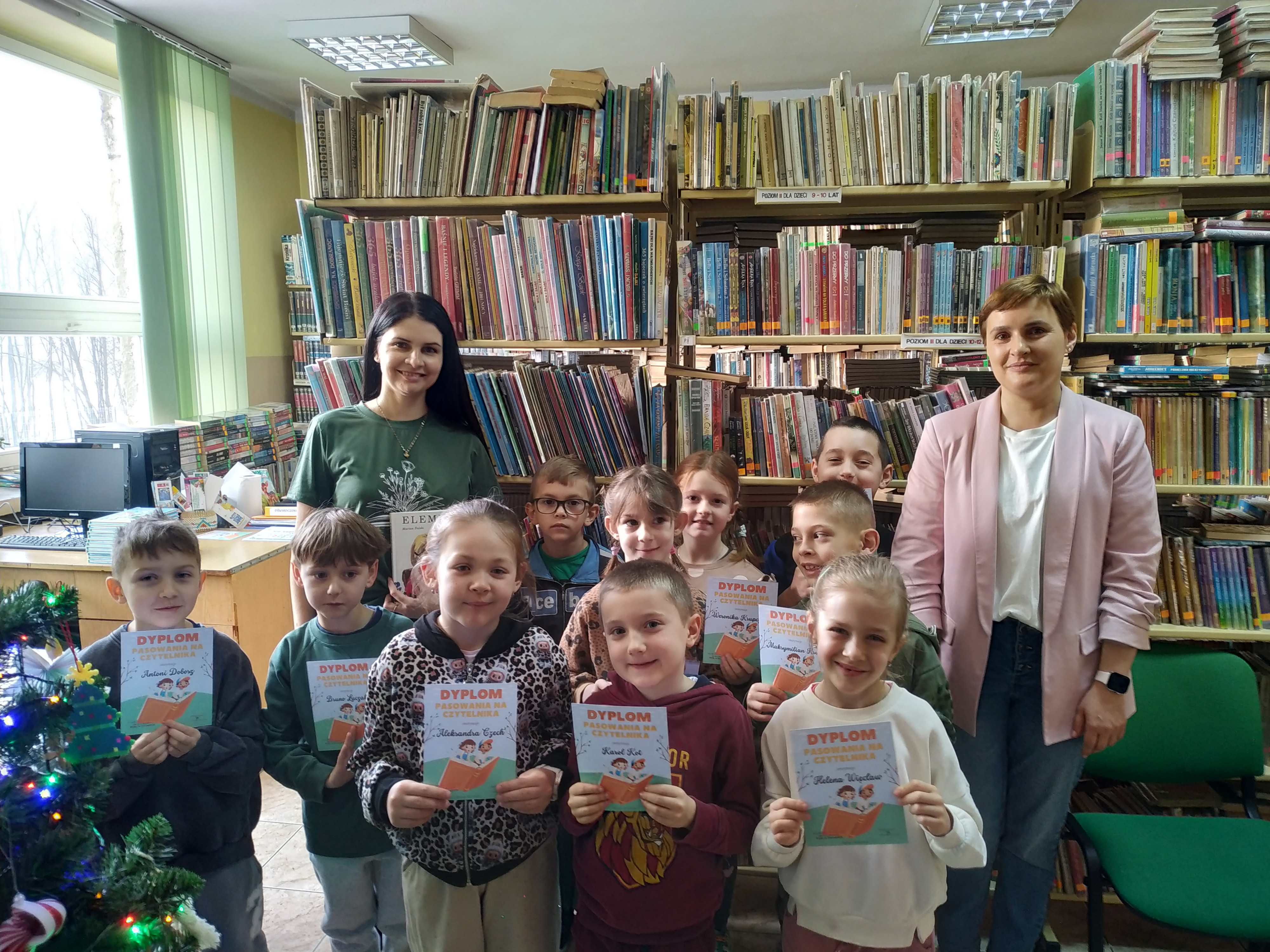 Wizyta uczniów kl. 1 w bibliotece