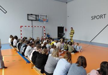 Spotkanie z przedstawicielem Państwowej Straży Pożarnej
