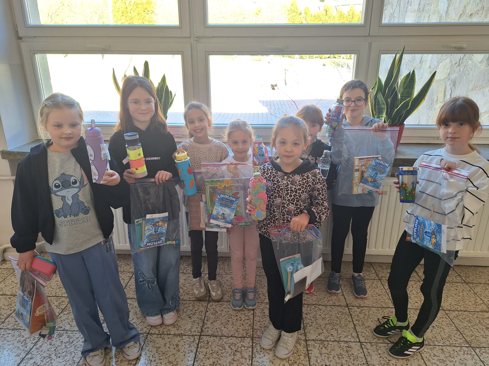 Konkurs plastyczny „Bidon Pełen Wody” w naszej szkole