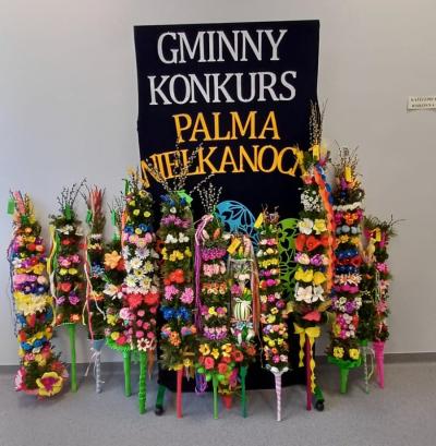 Konkursowe palmy wielkanocne.