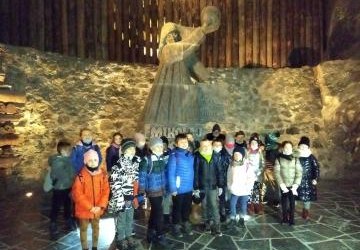 Wycieczka klas I-III do Wieliczki