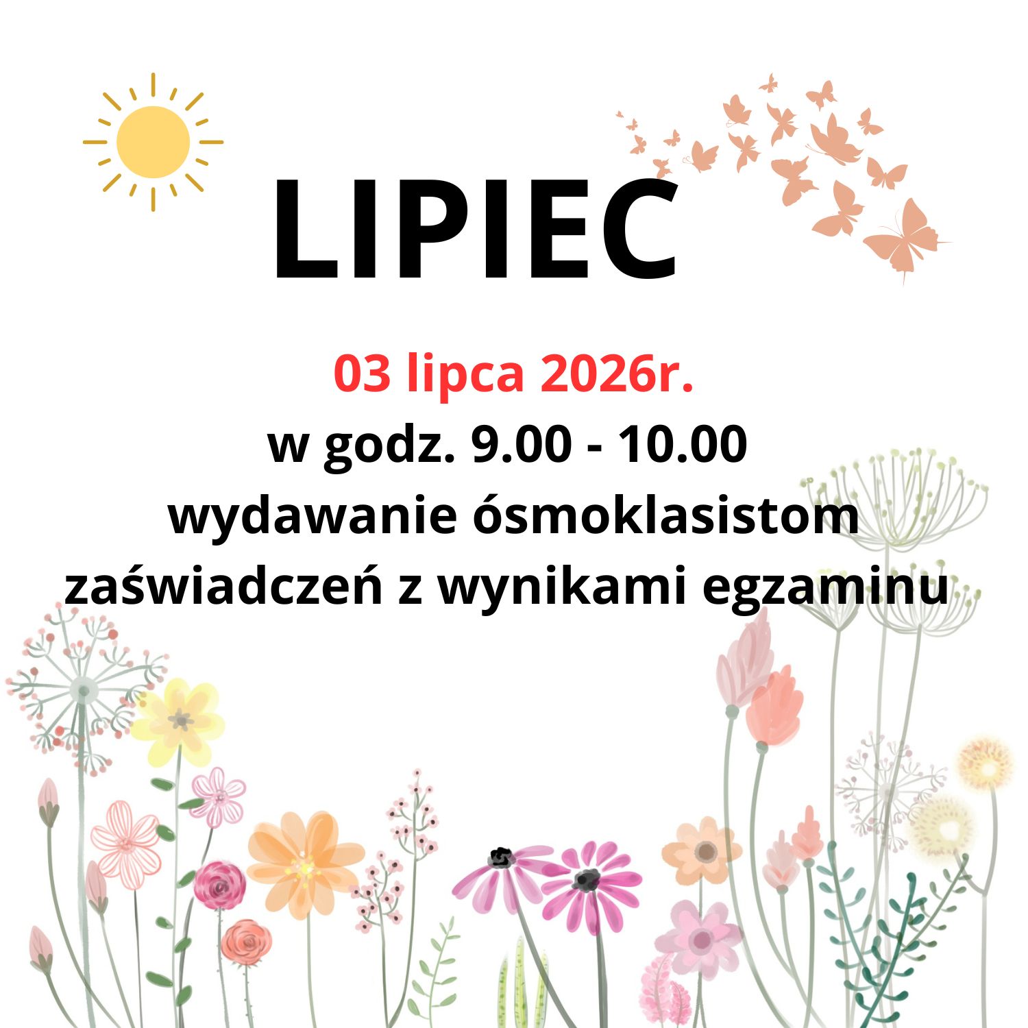 Kalendarium - Lipiec