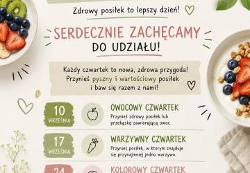 🥗 Zdrowe Czwartki – dołącz do naszej akcji!