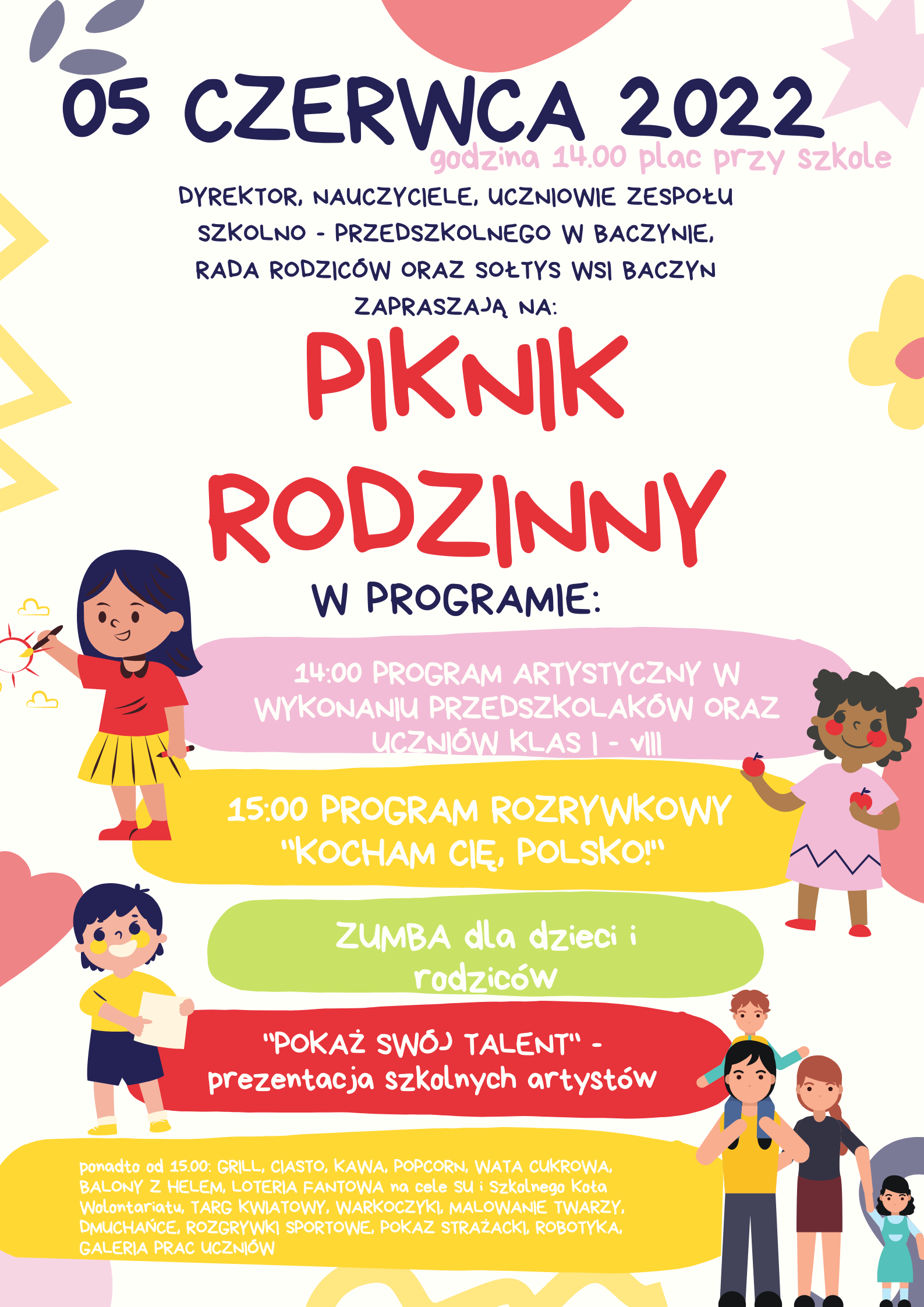 PIKNIK RODZINNY - ZAPRASZAMY