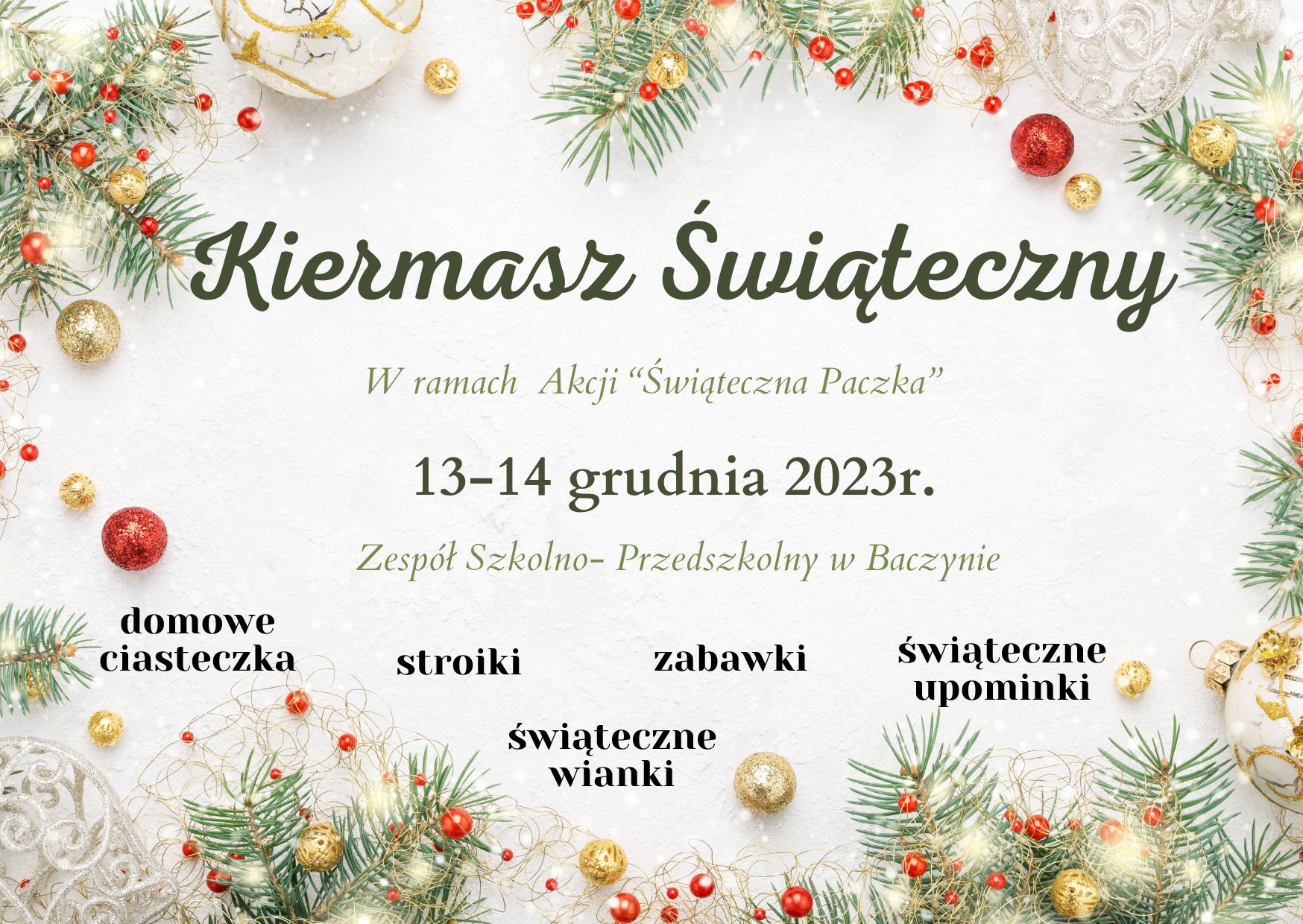 Kiermasz Świąteczny